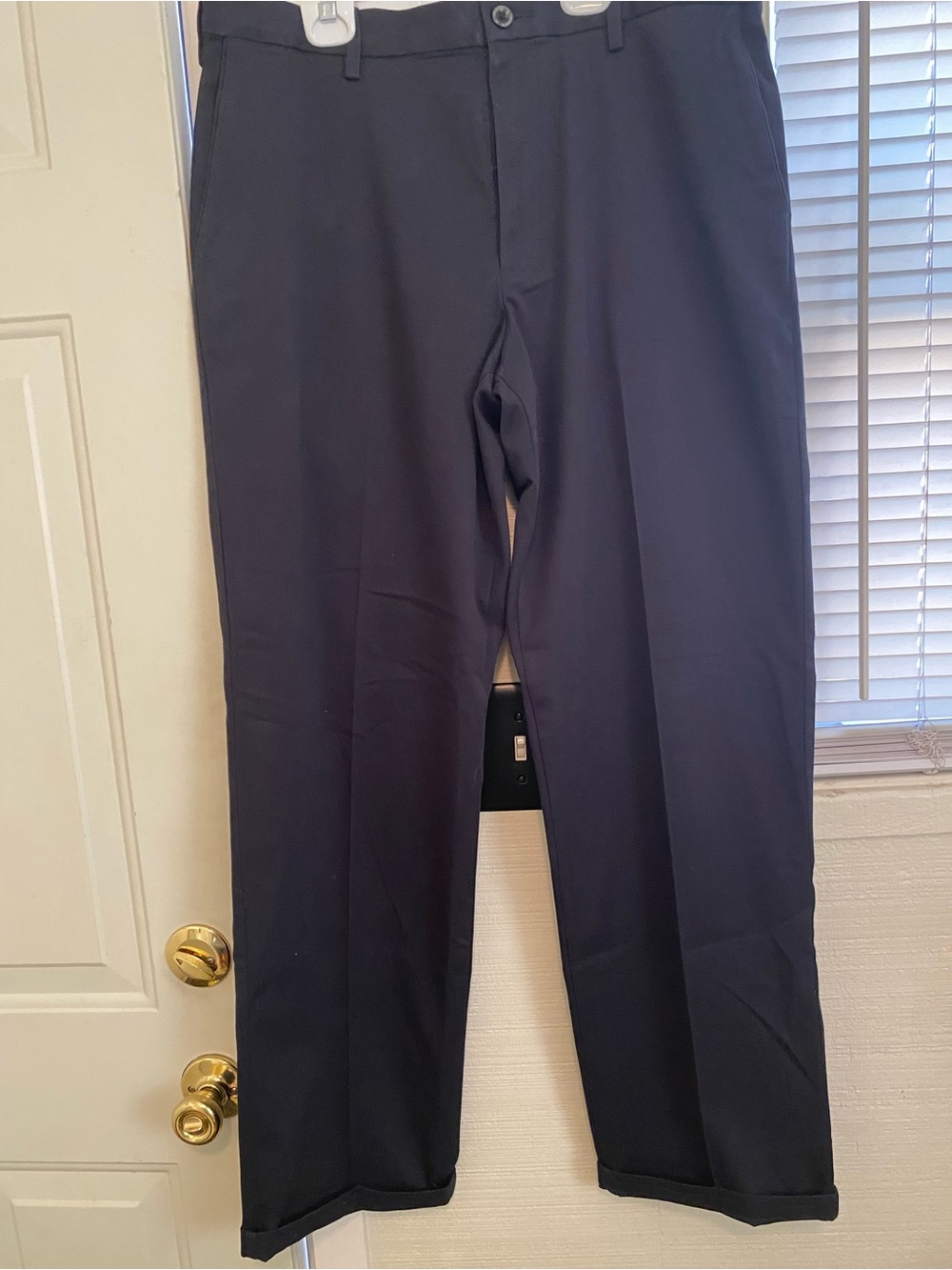 Dockers Men's Dark Navy Dress Pants 34 x 34 relaxed fit